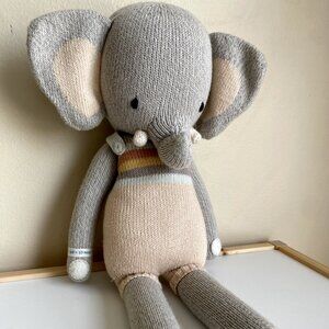cuddle + kind Evan The Elephant Regular 20"  Handcrafted in Per